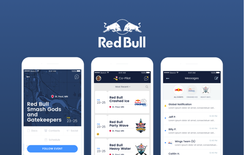 Red Bull Co-Pilot App screenshot 1